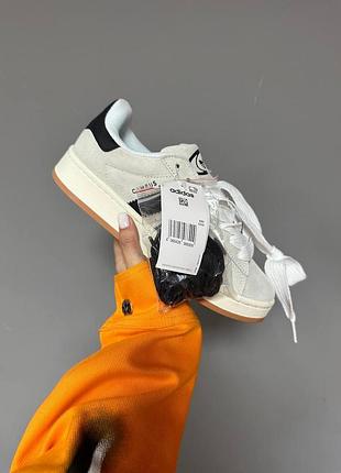 Мужские кроссовки adidas campus кроссы адидас кампус для мужчин замша кеды адики удобные белые