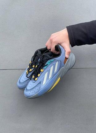 Мужские кроссовки adidas ozelia кроссы адидас для мужчин адики замша/сетка повседневные удобные