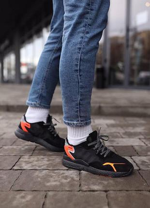 Чоловічі кросівки adidas jogger чорні кроси для чоловіків адідас джоггер зручні