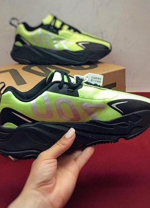 Мужские кроссовки adidas yeezy boost 700 кроссы адидас изи адики для мужчин удобные легкие изики