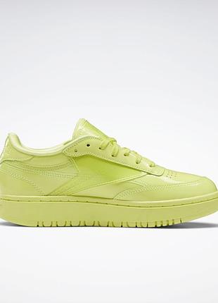 Женские кроссовки reebok cardi coated club c double