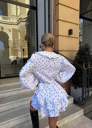 Костюм тройка из хлопковой ткани