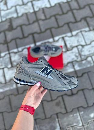 Кроссовки new balance 1906d для мужчин серые удобные легкие с кожей/сеткой ньюбики 43