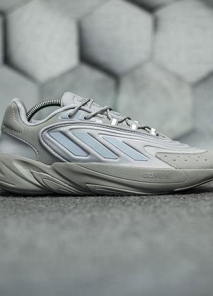 Кроссы adidas ozelia белые текстиль для мужчин адики удобные легкие повседневные 45