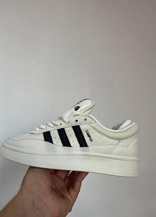 Мужские кроссовки adidas campus x bad bunny для мужчин замша стильные удобные кеды 44