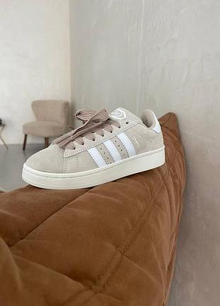 Кросівки adidas campus 00s сірі замшеві жіночі адідас адики для жінок 40