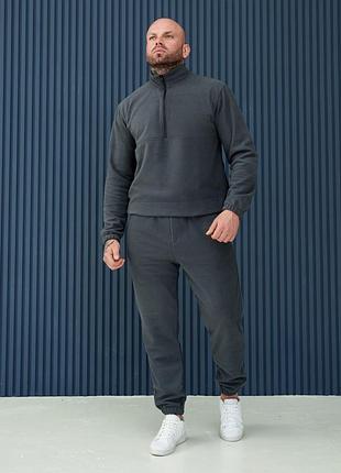Костюм плюш графіт xxl