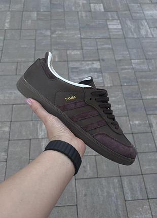 Чоловічі кросівки adidas samba для чоловіків адіки стильні легкі замша кроси
