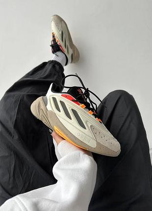 Женские кроссовки adidas ozweego adiprene кроссы адидас для женщин адики бежевые удобные повседневные 45
