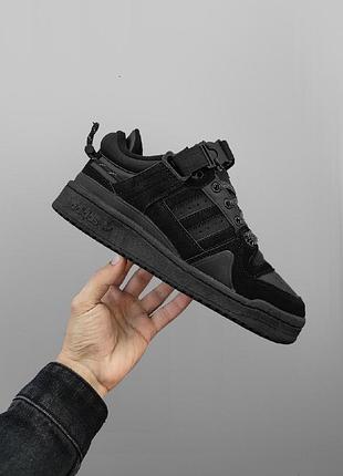 Кроссовки adidas forum x bad bunny для мужчин удобные легкие форумы черные адидас 43