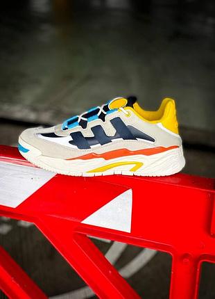 Чоловічі кросівки adidas niteball білі для чоловіків зручні стильні повсякденні