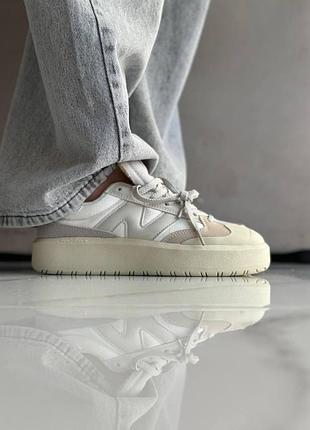 Жіночі кросівки new balance ct302 білі, стильні та модні кроси нью баланс