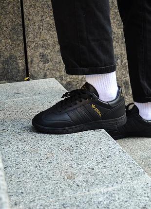 Мужские кроссовки adidas spezial кроссы адидас спешл для мужчин кеды адики удобные черные 45