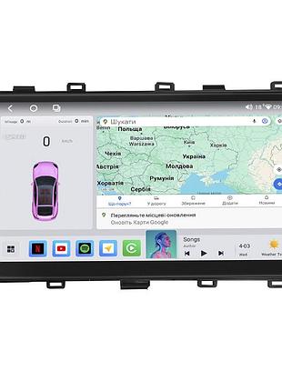 Магнитола lesko для toyota corolla xi (e160, e170) ver 2 2017-2019г 9" 4/64 qled carplay 4g 360 prime