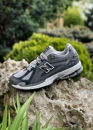 New balance 1906d кроссы для мужчин серые с кожей/сеткой удобные легкие ньюбики 41