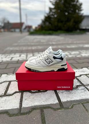 Кроссовки new balance 550 для женщин белые стильные повседневные ньюбики 41
