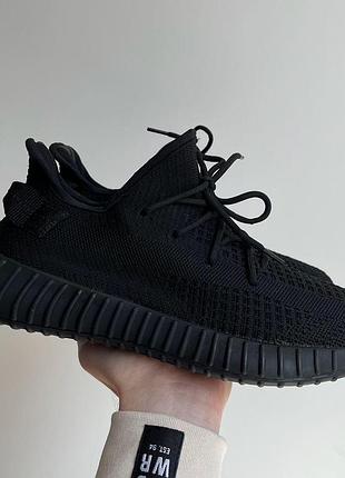 Кроссовки adidas yeezy boost черные текстиль для мужчин изики адидас изи удобные легкие повседневные адики 42
