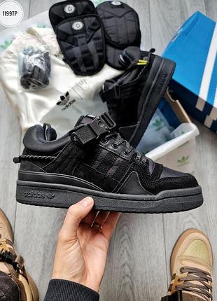 : мужские кроссовки adidas forum x bad bunny кроссы адидас форум бед бани адики для мужчин удобные легкие 38