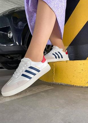 Кроссы adidas sambe женские удобные трендовые адики для женщин стильные кроссовки 39