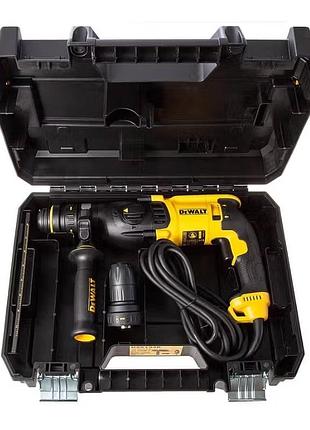 Перфоратор сетевой sds-plus dewalt d25134k 800вт, кейс 6