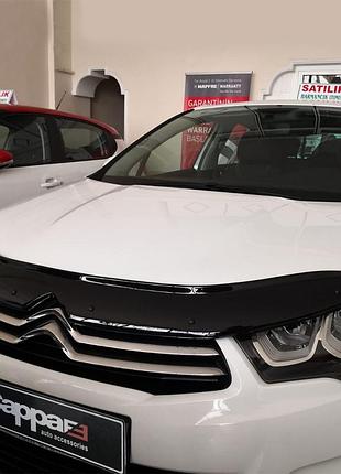 Дефлектор капота citroen c4 2010- eurocap 30200911