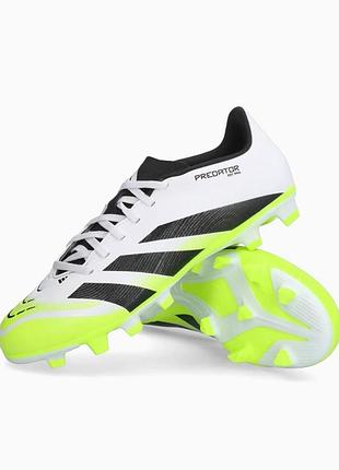 Бутси adidas predator club fg/mg - білий