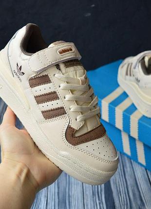 Adidas forum low brown - женские кроссовки (37 / 23,5 см) 36