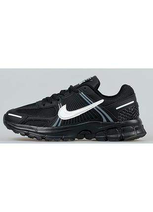 Женские кроссовки nike vomero из текстиля черного цвета на шнуровке 38