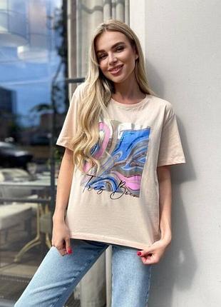 Жіноча футболка туреччина s/m, m/l
