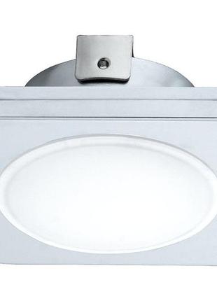 Врізний точковий світильник eglo pineda 95917 led 5w 500 lm 3000k хром/білий, джерело світла в комплекті