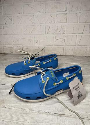 Мужские летние классные топсайдер topsider crocs m8