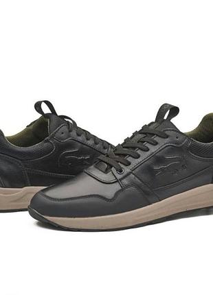 Чоловічі шкіряні кросівки classic black