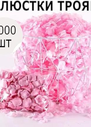 Набір рожевих пелюстків троянд, 2000шт