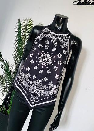 Топ-платок халтер shein curve, размер uk 16-18 (1xl)