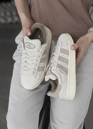 Adidas campus 00s "white brown"