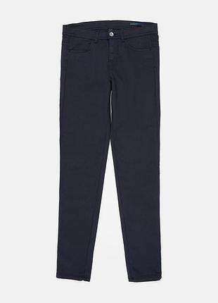 Штани жіночі united colors of benetton 158949 28 темно-сині (2200004315324)