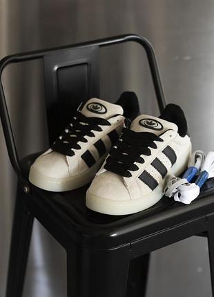 Adidas campus 00s aluminum core black