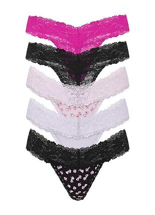 Набор трусиков стринги victoria’s secret