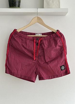 Чоловічі плавальні шорти stone island nylon metal econyl