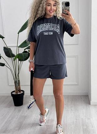 Костюм з шортами , ідеальний, комфортний, стильний 🌸