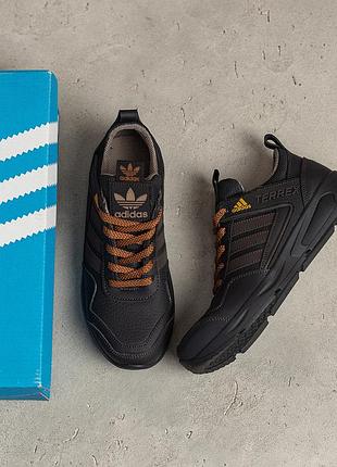 Підліткові шкіряні кросівки tech flex black 7