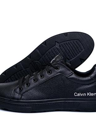 Мужские кожаные кроссовки cavin klen series