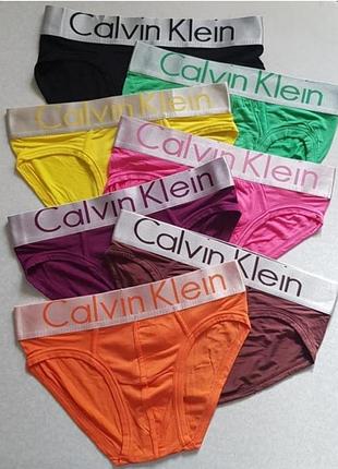 Труси брифи calvin klein, різні кольори, розмір м