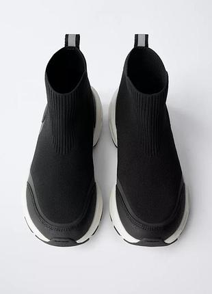Кеди високі zara 3