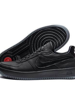 Мужские кожаные кроссовки air max black