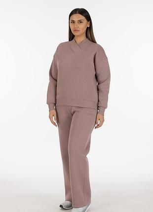 Спортивний костюм жіночий new color 190120 l коричневий (2200005034996)