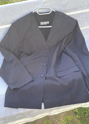 Піджак жіночий батал classics 4xl синій