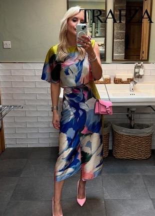 Сукня міді zara l