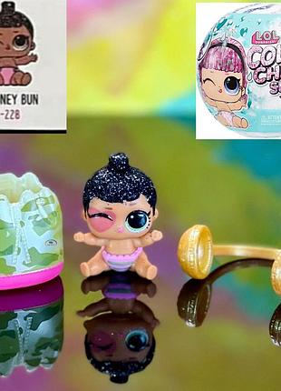 Лялька ігровий набір lol surprise color change glitter lils. lil honey bun лол сестрички 585305