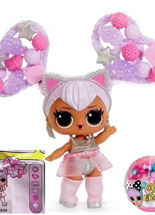 Lol surpris hair beads kitty queen сюрприз mga omg кукла лол с бусинами хеир беадс китти квин 511205
